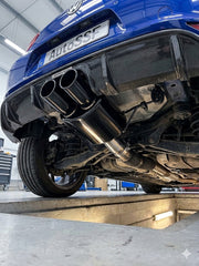 Tobă Sport Universală AutoSSF – Evacuare Dublă din Oțel Inoxidabil