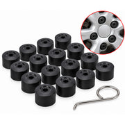 Set 20 Capace pentru Prezoane 17 mm, Compatibile VW, Audi, Skoda, Cheie Extractoare, Negru