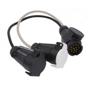 Cablu/Adaptor 13-2x7 pini pentru RULOTA ,negru ,calitate superioara