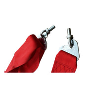 Centura de siguranta cu prindere in 4 puncte, AutoSSF ® latime 75 mm, reglabila, cu eliberare rapida, rosu, pentru off-road, rally, dragracing, drifting, karting