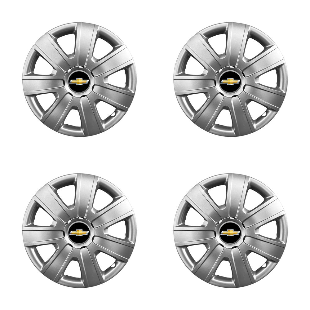 Set 4 capace roti potrivite jantelor de 16 inch compatibile Chevrolet, Model - 415