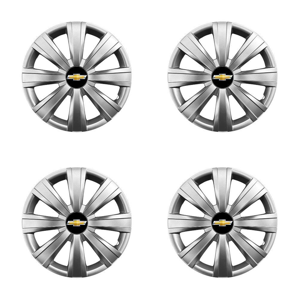 Set 4 capace roti potrivite jantelor de 15 inch compatibile Chevrolet, Model - 328