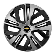 Set 4 capace 16 inch // Grafit Raven II, compatibil cu gama auto CHEVROLET,bi-color