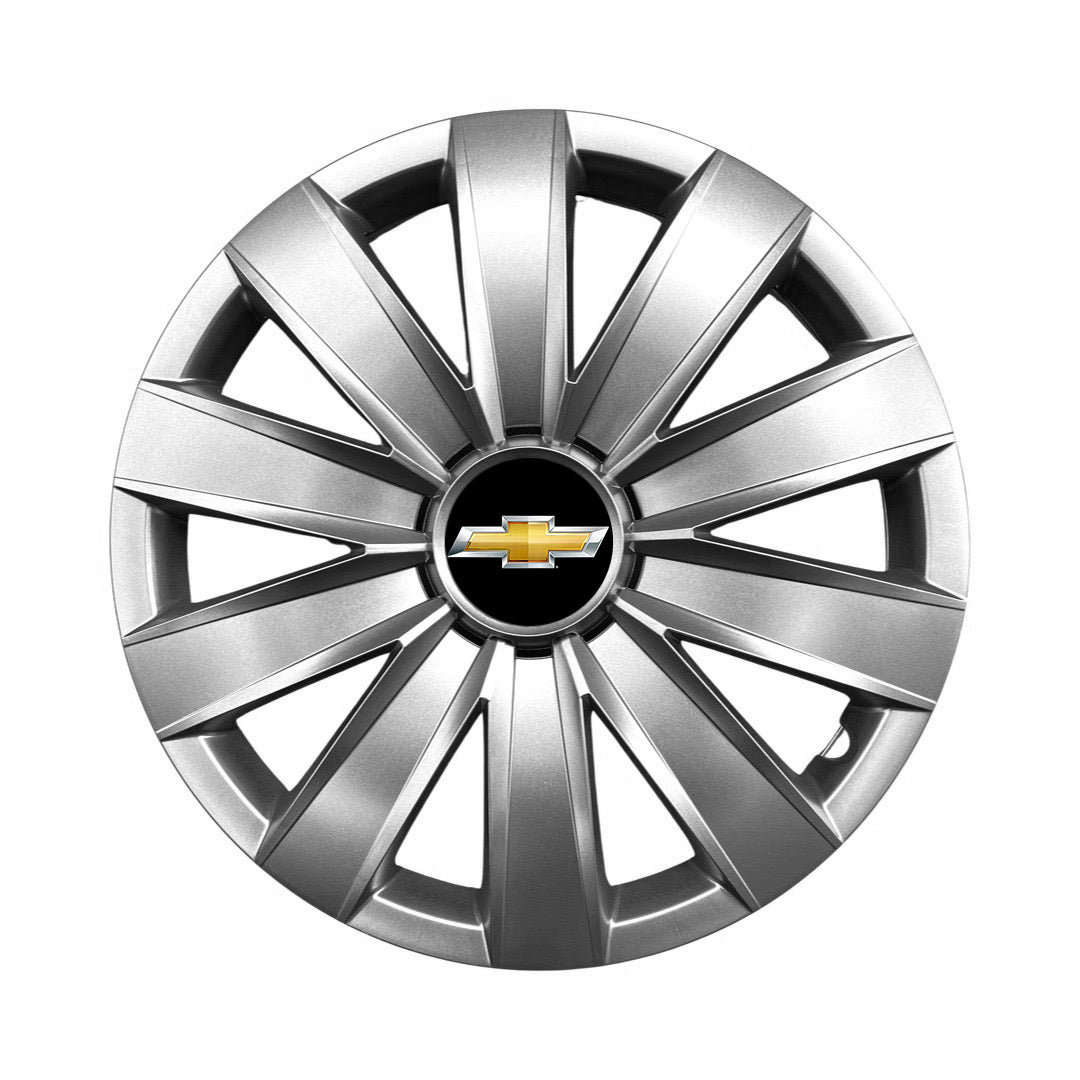 Set 4 capace roti potrivite jantelor de 14 inch compatibile Chevrolet, Model - 226
