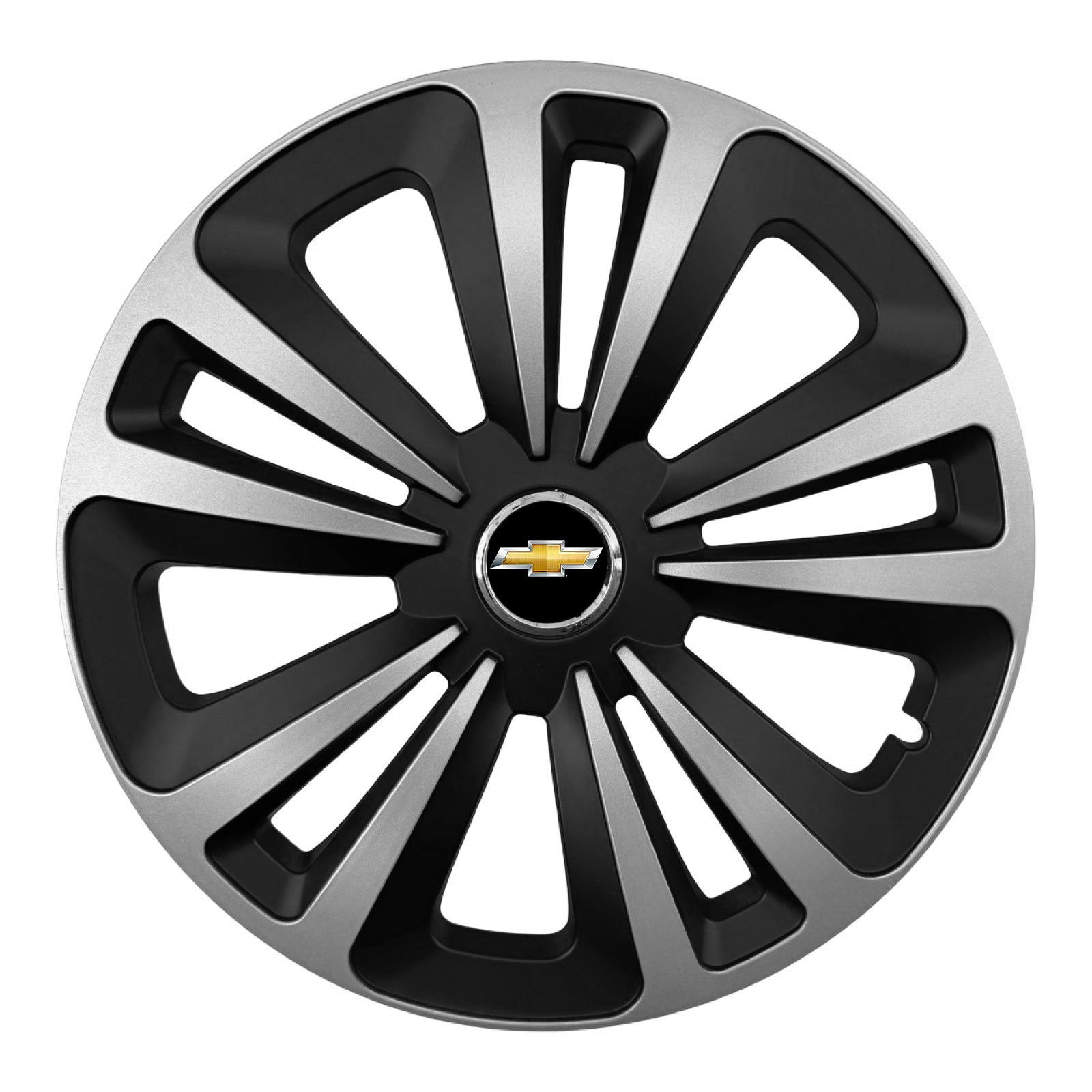 Set 4 capace 15 inch // Grafit TERRA II, compatibil cu gama auto CHEVROLET,bi-color