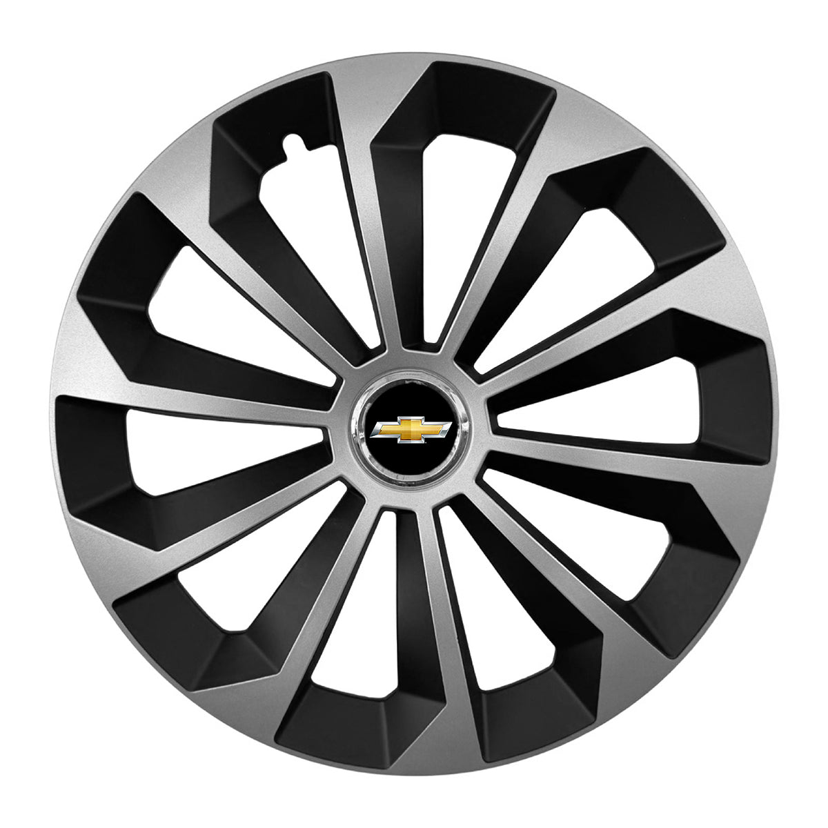 Set 4 capace 15 inch // Grafit FAME II, compatibil cu gama auto CHEVROLET,bi-color