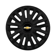 Set 4 capace roti potrivite jantelor de 16 inch compatibile CHEVROLET, Model 412 Black