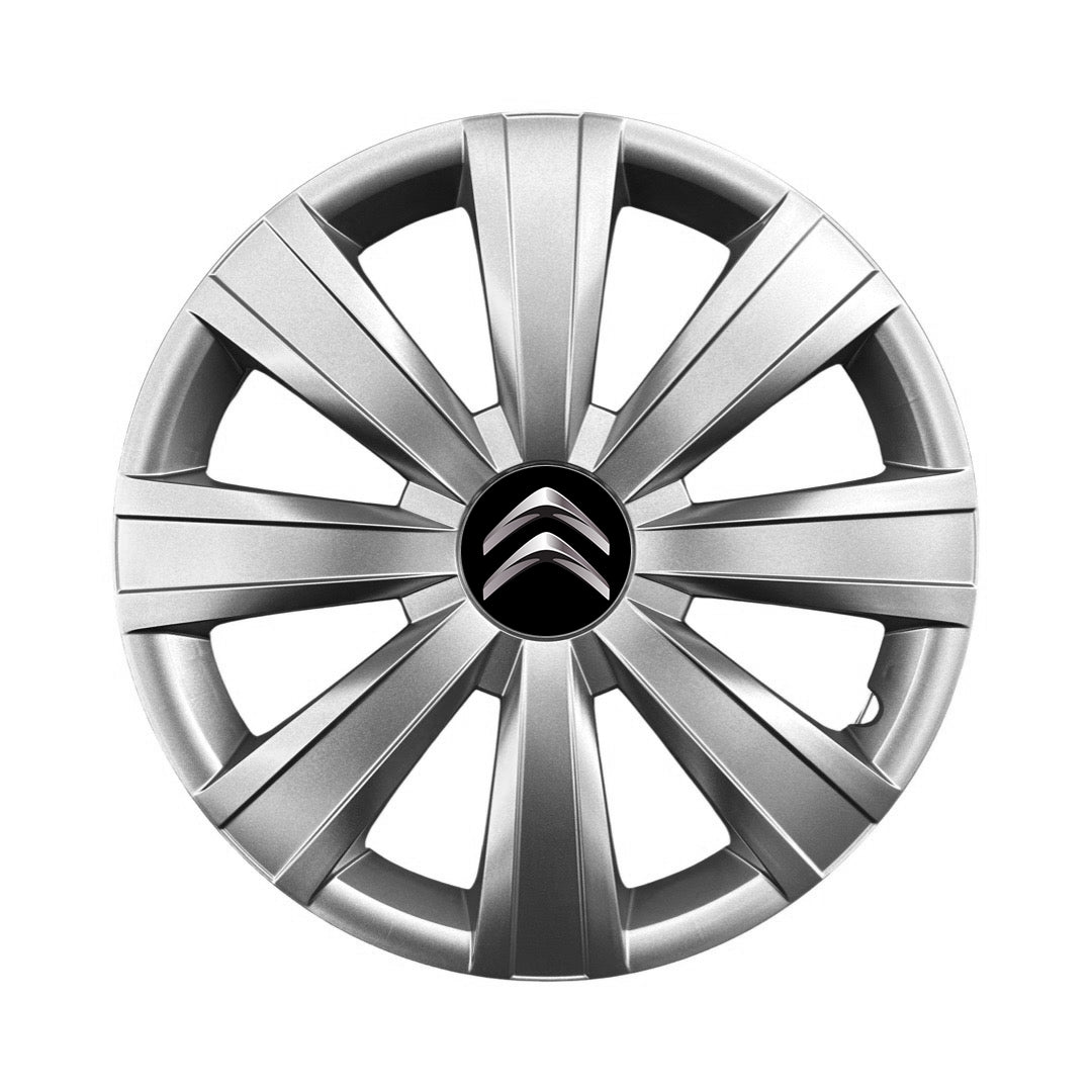 Set 4 capace roti potrivite jantelor de 15 inch compatibile Citroen, Model - 328