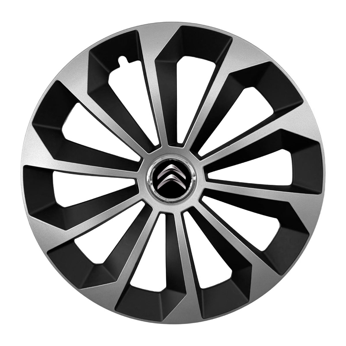 Set 4 capace 15 inch // Grafit FAME II, compatibil cu gama auto CITROEN,bi-color