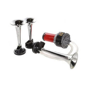 Claxon auto cu 3 goarne, muzical ,12V sunet puternic