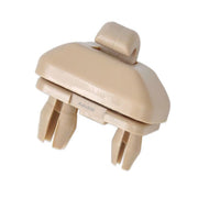 Clips, clema, suport pentru parasolar auto compatibil cu Audi A1, A3, A4, A5, TT, Q3, Q5, Q7 - crem