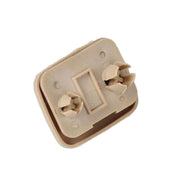 Clips, clema, suport pentru parasolar auto compatibil cu Audi A1, A3, A4, A5, TT, Q3, Q5, Q7 - crem