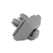 Clips, clema, suport pentru parasolar auto compatibil cu Audi A1, A3, A4, A5, TT, Q3, Q5, Q7 - gri