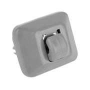 Clips, clema, suport pentru parasolar auto compatibil cu Audi A1, A3, A4, A5, TT, Q3, Q5, Q7 - gri