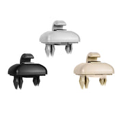 Clips, clema, suport pentru parasolar auto compatibil cu Audi A1, A3, A4, A5, TT, Q3, Q5, Q7 - negru