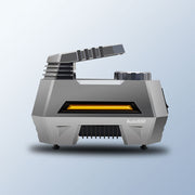 Compresor Auto 12V Dc-150 Psi, Putere nominala 120W, Manometru Digital,3 adaptoare valva incluse, Lanterna Led de urgenta, Silver