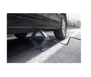 Cric mecanic tip foarfeca , 2 tone , ridicare 120 mm - 395 mm