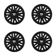 Set 4 capace roti potrivite jantelor de 16 inch compatibile DACIA, Model 412 Black