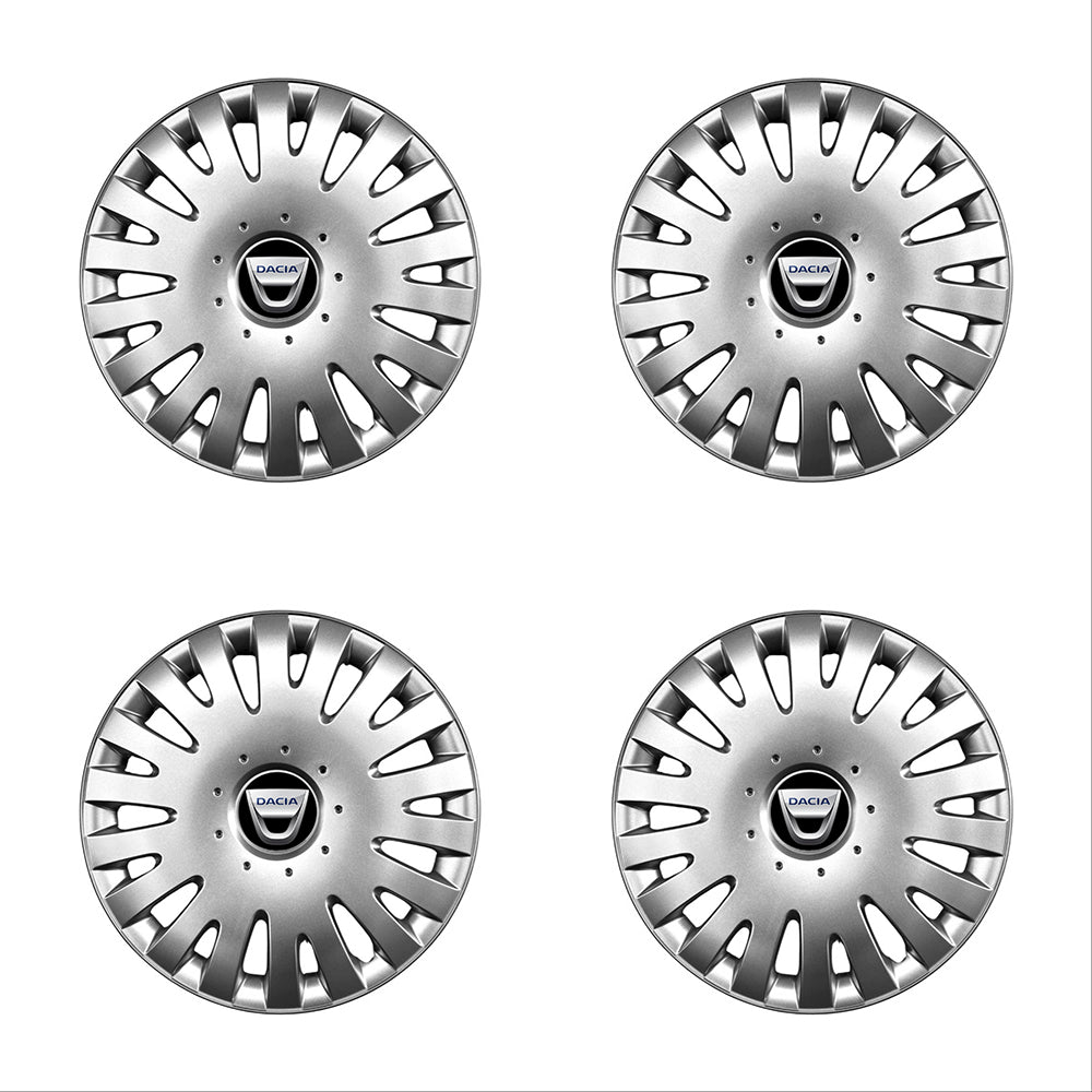 Set 4 capace roti potrivite jantelor de 14 inch compatibile gama DACIA model - 211