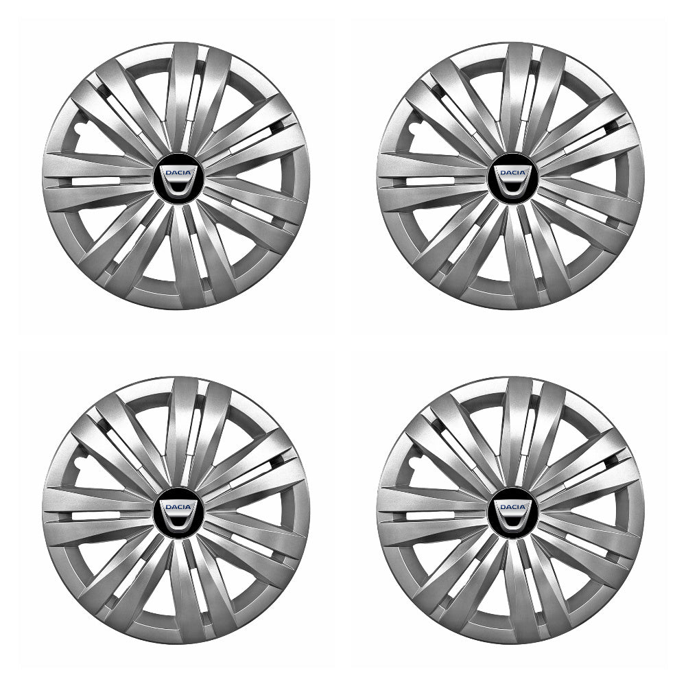 Set 4 capace roti potrivite jantelor de 16 inch compatibile gama Dacia model - 427