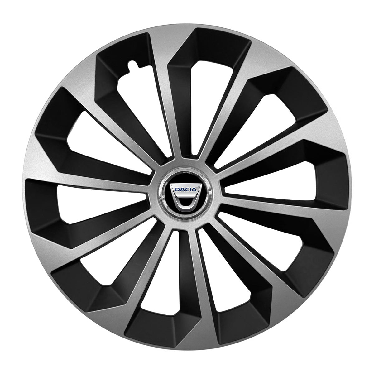 Set 4 capace 15 inch // Grafit FAME II, compatibil cu gama auto DACIA,bi-color