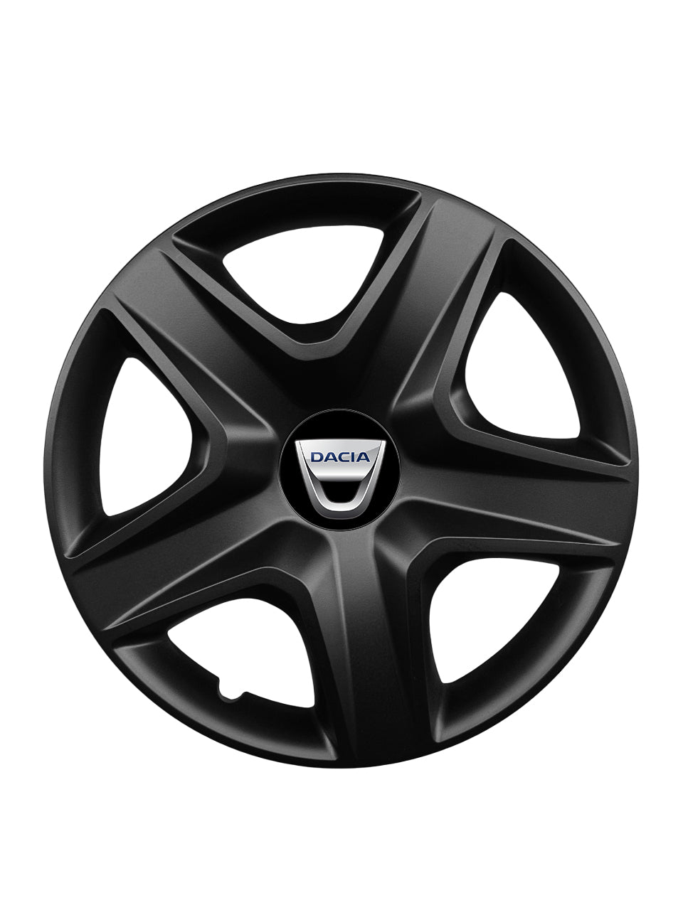 Set 4 capace roti potrivite jantelor de 15 inch compatibile DACIA, Model 340 Black