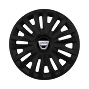 Set 4 capace roti potrivite jantelor de 16 inch compatibile DACIA, Model 412 Black