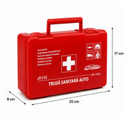 Trusa medicala auto, omologata DIN 13164, valabilitate 5 ani, AutoSSF