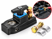 Comutator General Baterie Auto 12V–24V, Întrerupător Deconectare Curent cu Rotire ON/OFF, Carcasă ABS, Conectori din Cupru, Montaj pe Bornă, Universal