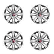 Set 4 capace roti potrivite jantelor de 14 inch compatibile Fiat, Model - 221