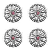 Set 4 capace roti potrivite jantelor de 14 inch compatibile FIAT 500, Punto, Bravo, Albea, Tipo, Stilo, Model - 217