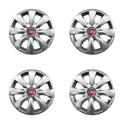 Set 4 capace roti potrivite jantelor de 15 inch compatibile Fiat, Model - 316
