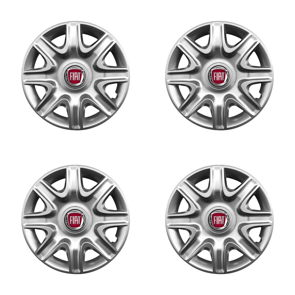 Set 4 capace roti potrivite jantelor de 15 inch compatibile gama FIAT model - 332