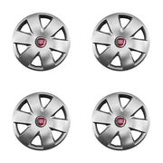 Set 4 capace roti potrivite jantelor de 15 inch compatibile Fiat, Model - 308