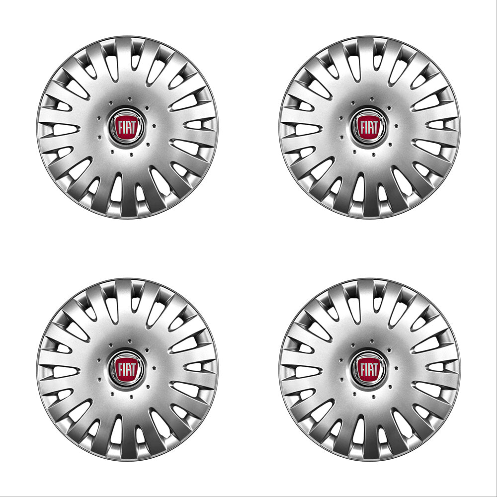 Set 4 capace roti potrivite jantelor de 14 inch compatibile gama FIAT model - 211