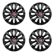 Set 4 capace roti potrivite jantelor de 16 inch compatibile FIAT, Model 429 Black