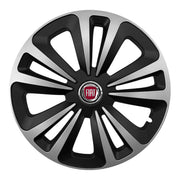 Set 4 capace 15 inch, Grafit TERRA II, compatibil cu gama auto FIAT,bi-color