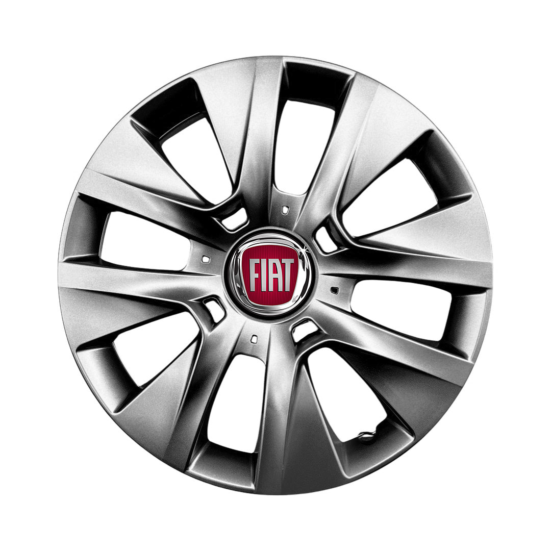 Set 4 capace roti potrivite jantelor de 15 inch compatibile Fiat, Model - 334