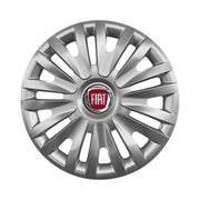 Set 4 capace roti potrivite jantelor de 16 inch compatibile FIAT 500, Punto, Bravo, Albea, Tipo, Stilo,Model - 412