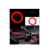 Fir neon lumina ambientala ROSU, 2m