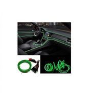 Fir neon lumina ambientala VERDE, 2m