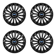 Set 4 capace 15 inch // DINO, compatibil cu gama auto FORD,negru