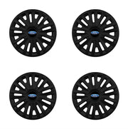 Set 4 capace roti potrivite jantelor de 16 inch compatibile FORD, Model 412 Black