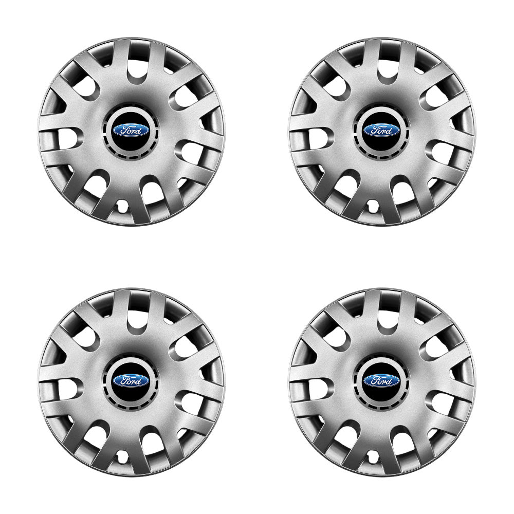Set 4 capace roti potrivite jantelor de 14 inch compatibile Ford, Model - 204