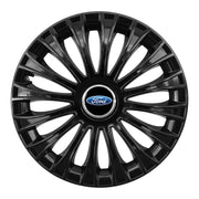 Set 4 capace 15 inch // DINO, compatibil cu gama auto FORD,negru