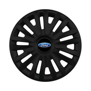 Set 4 capace roti potrivite jantelor de 16 inch compatibile FORD, Model 412 Black