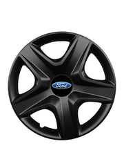 Set 4 capace roti potrivite jantelor de 15 inch compatibile FORD, Model 340 Black
