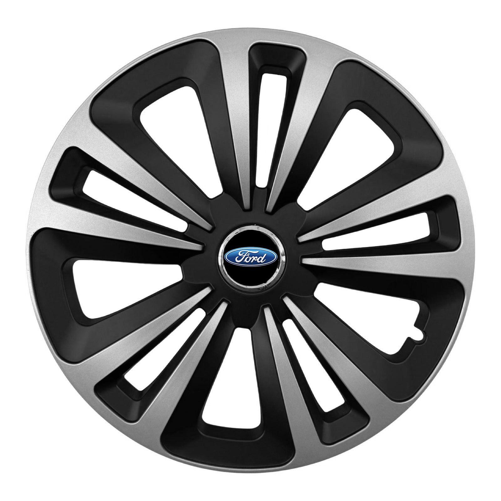Set 4 capace 16 inch // Grafit TERRA II, compatibil cu gama auto FORD,bi-color
