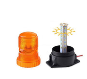 Girofar cu LED, alimentare 12/24 V - 30 leduri ,stroboscop, talpa magnet