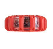 Girofar LED, 12 LED-uri ultra-stralucitoare, 3 x SMD-uri albe, 9 functii, efect rotativ 360°, rezistent la apa, montare cu magnet si carlig